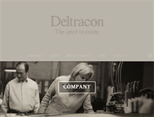Tablet Screenshot of deltracon.be